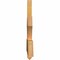 Ekena Millwork Redmond Rough Sawn Timber Gable Bracket, Western Red Cedar, 96"W x 24"H x 2"D x 6"F, 6/12 Pitch GBW096X24X0206RED00RWR - alternate 3